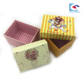 pequeña caja de regalo rígida de cartón de lujo para envases de chocolate